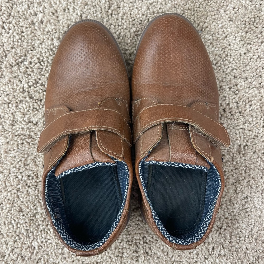 EUC Brown Perforated Boys’ Dress Shoes